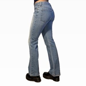 Gap Long and Lean Low Rise Light Wash Denim Jeans